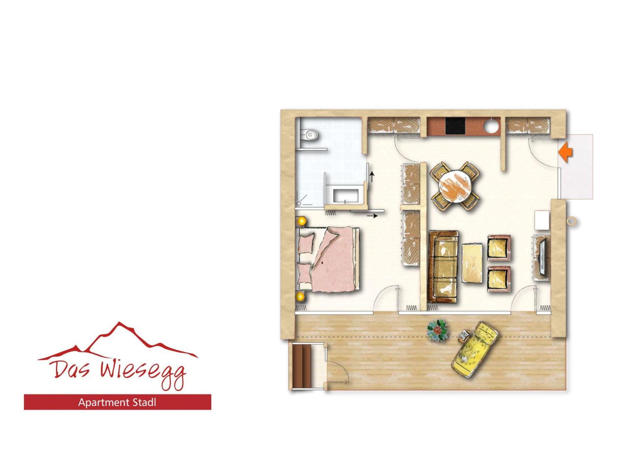 Das Wiesegg Fugenberg Ruang foto